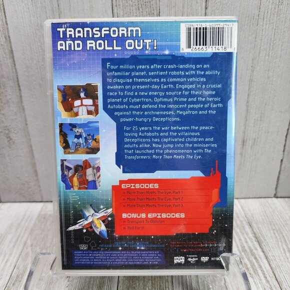 The Transformers: More Than Meets The Eye - DVD - Christmas Gift! - Picture 2 of 5